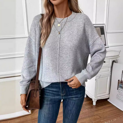 Elvire™ | Pull décontracté col rond
