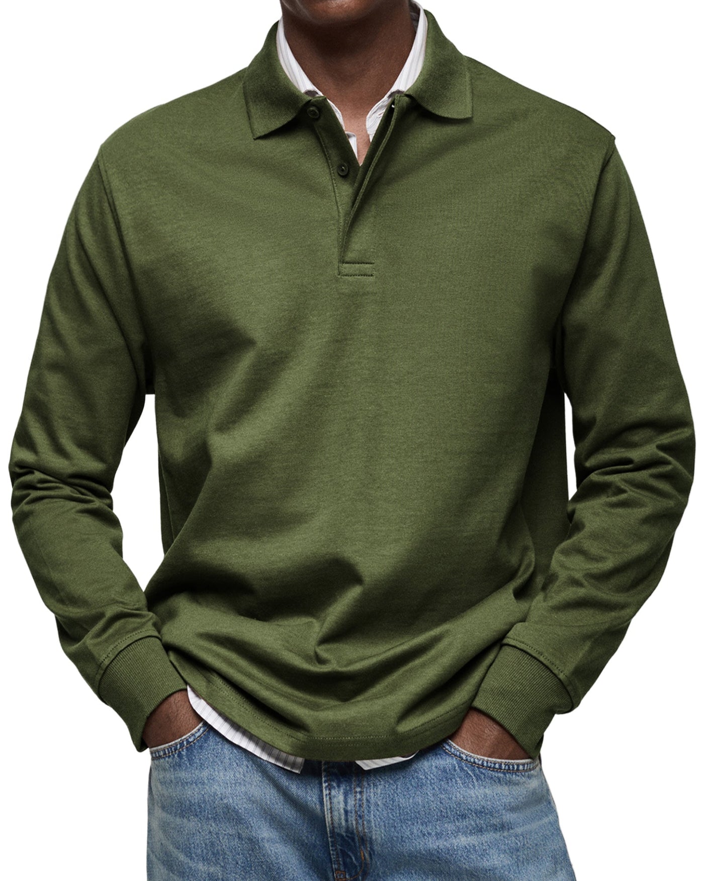 Ezio™ | Polo Homme Manches Longues