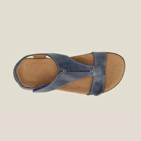 Giulia | Sandales orthopédiques en cuir décontractées