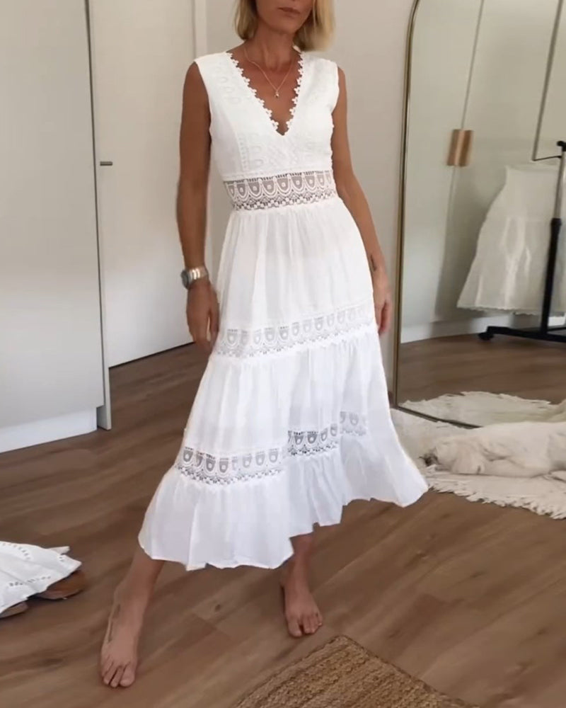 Isis™ | Robe Longue Dentelle Bohème