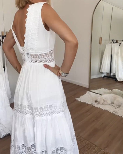 Isis™ | Robe Longue Dentelle Bohème