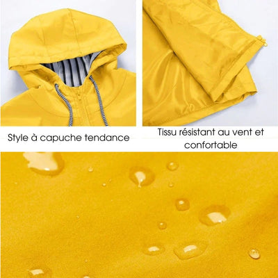 Daphné™ | Veste imperméable à capuche