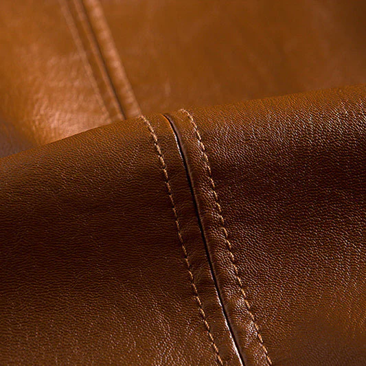 Leandro™ | Blazer en similicuir élégant