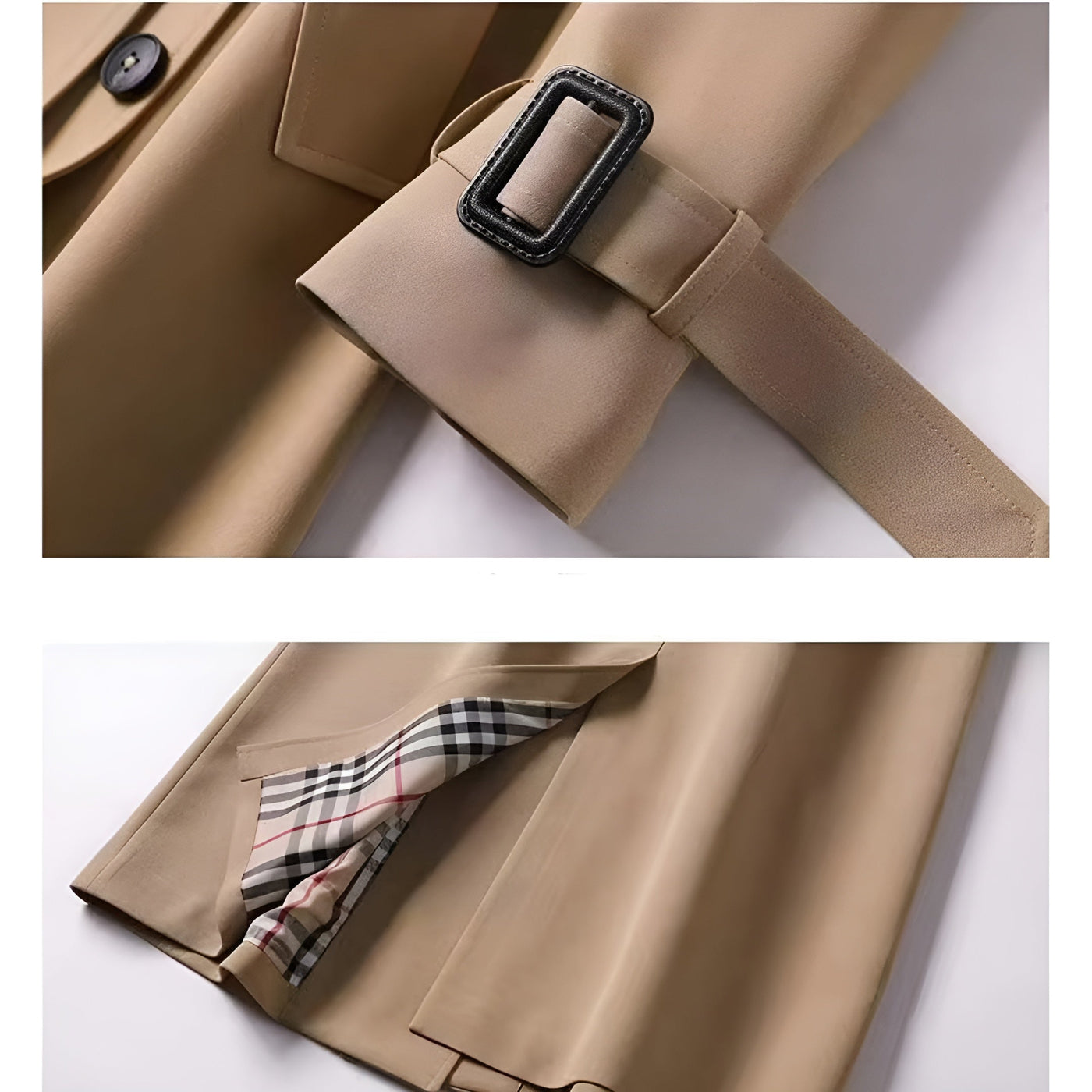 Fabienne™ | Trench Classique à Ceinture