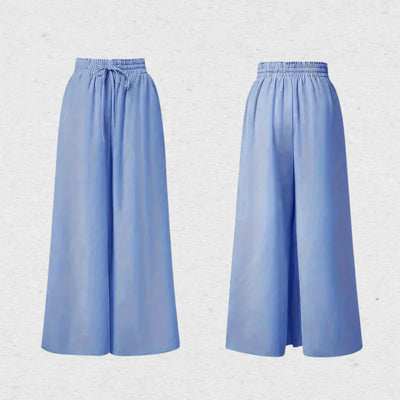 Quitterie™ | Pantalon large fluide élégant