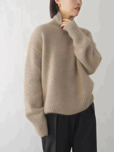 Althéa™ | Pull col roulé en maille douce