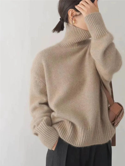 Althéa™ | Pull col roulé en maille douce