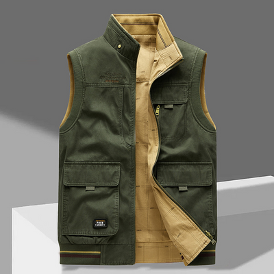 Alban™ | Gilet Multi-Poches Style Aventure