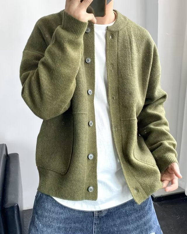 Henrick™ | Cardigan Décontracté à Boutons Classiques