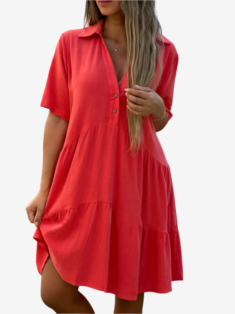 Luna | Robe d'été décontractée en lin