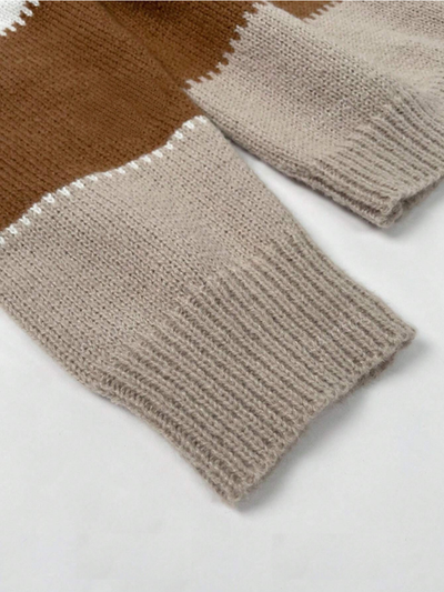 Simone™ | Pull Motif Léopard Élégant