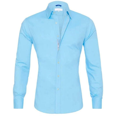 Gaël™ | Chemise Slim Élégante à Manches Longues