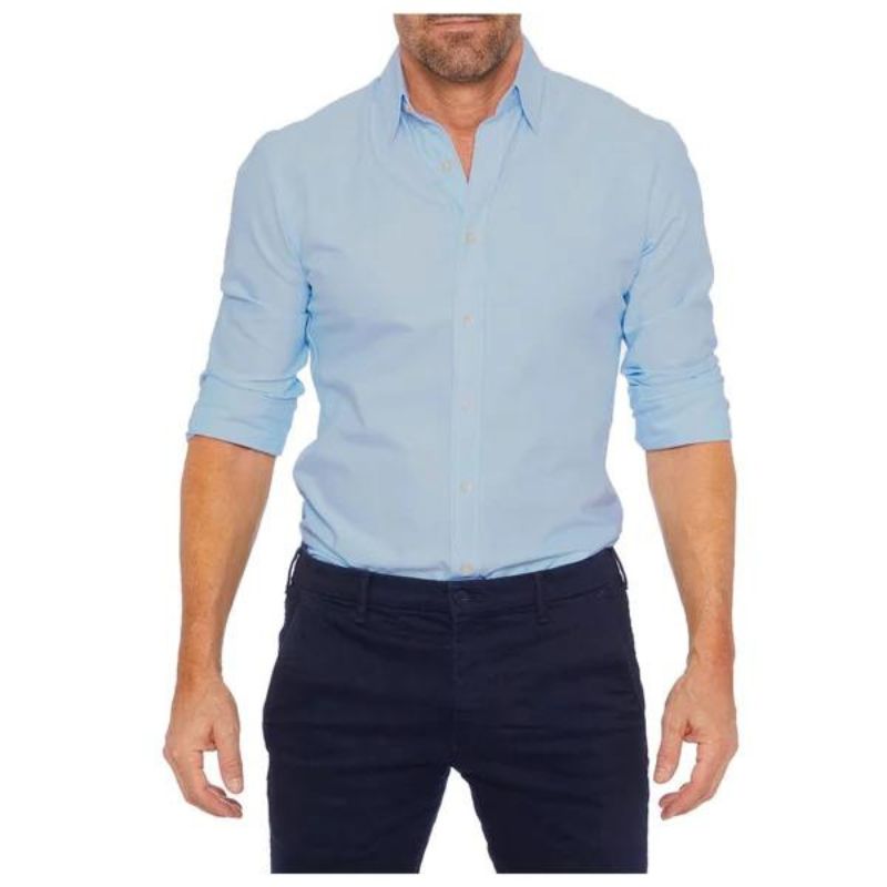Gaël™ | Chemise Slim Élégante à Manches Longues