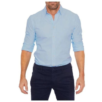 Gaël™ | Chemise Slim Élégante à Manches Longues