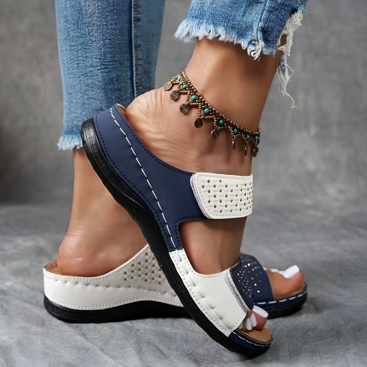 Elena™ | Sandales orthopédiques à double bride