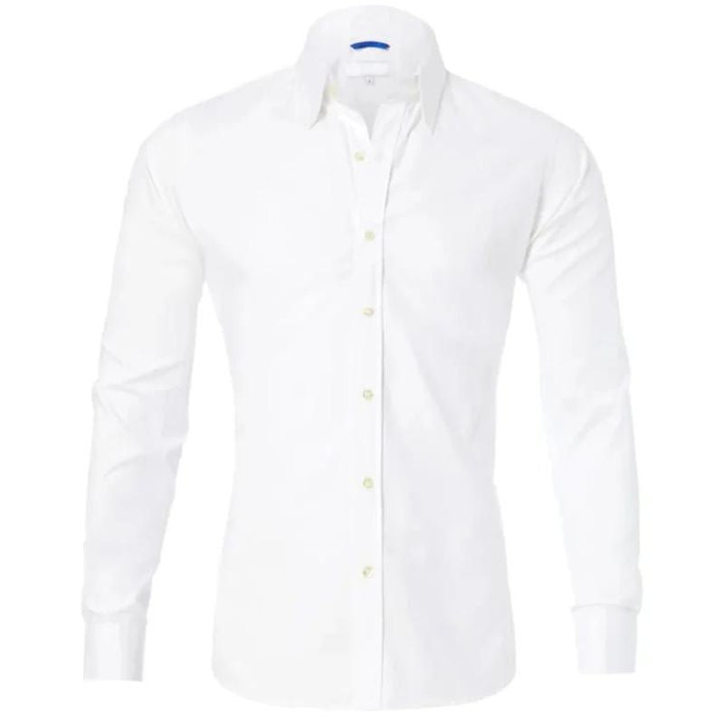 Gaël™ | Chemise Slim Élégante à Manches Longues