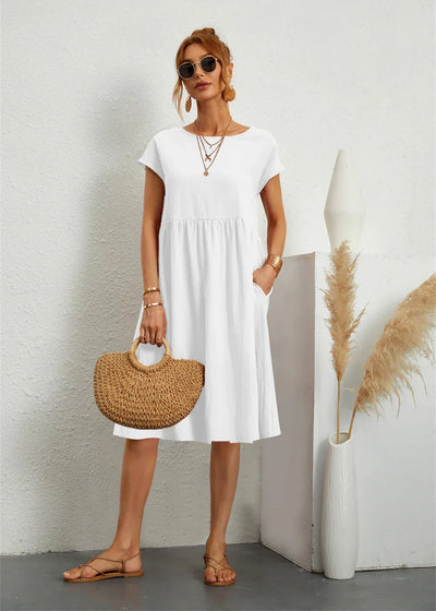 Soléna™ | Robe d'été décontractée avec poches