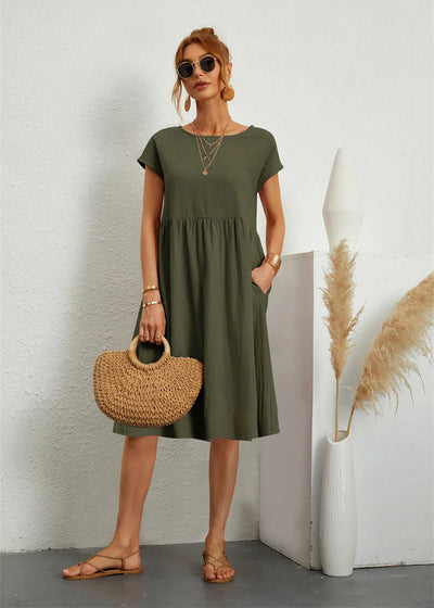 Soléna™ | Robe d'été décontractée avec poches