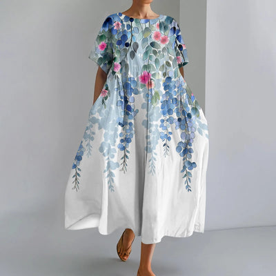 Élina™ | Robe Fleurie Ample et Légère