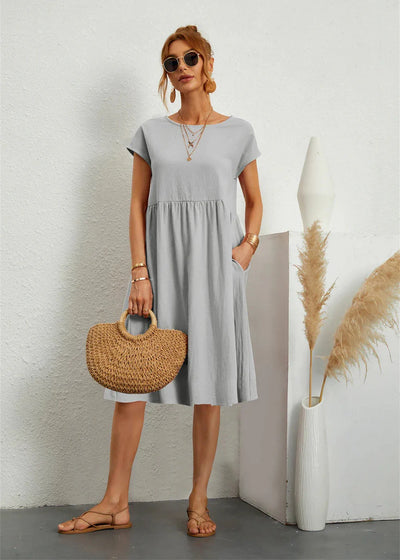 Soléna™ | Robe d'été décontractée avec poches
