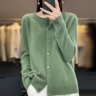 Apolline™ | Gilet en maille douce à boutons