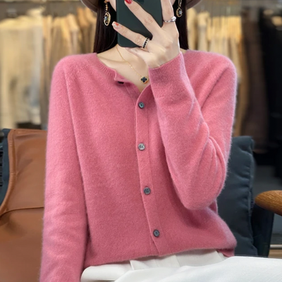 Apolline™ | Gilet en maille douce à boutons