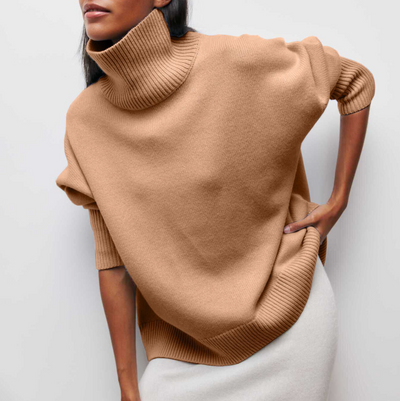 Quitte™ | Pull Col Roulé Oversize