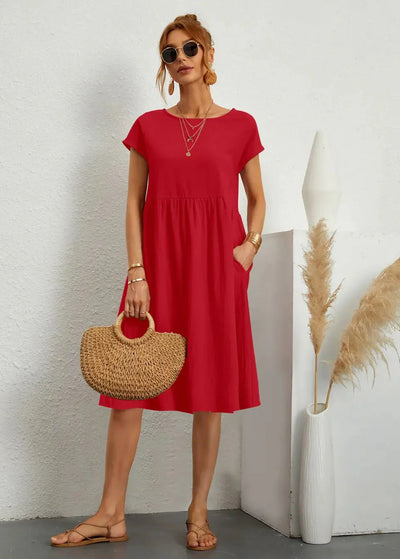 Soléna™ | Robe d'été décontractée avec poches