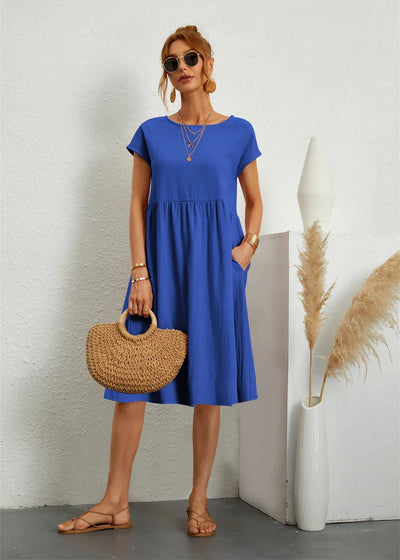 Soléna™ | Robe d'été décontractée avec poches