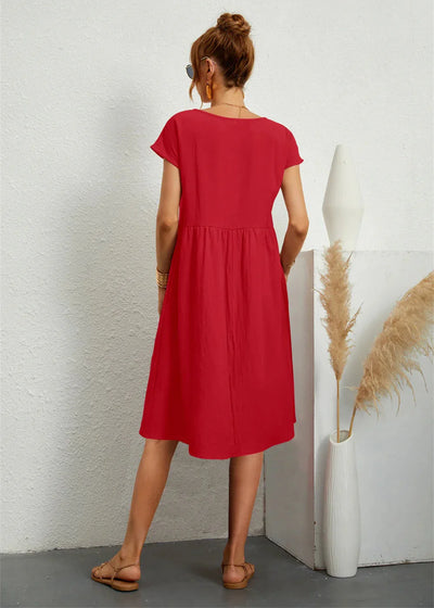 Soléna™ | Robe d'été décontractée avec poches