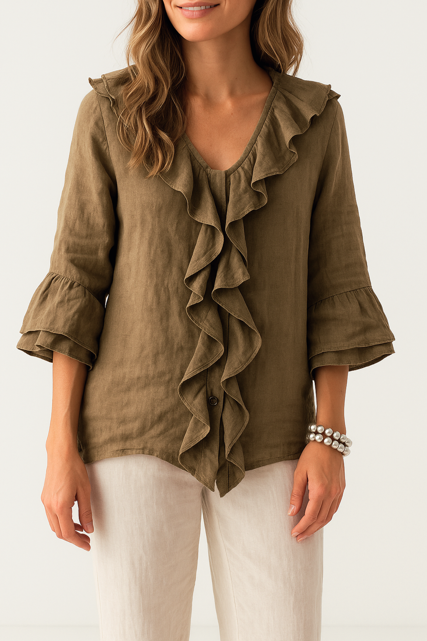 Luna | Chemise froissée