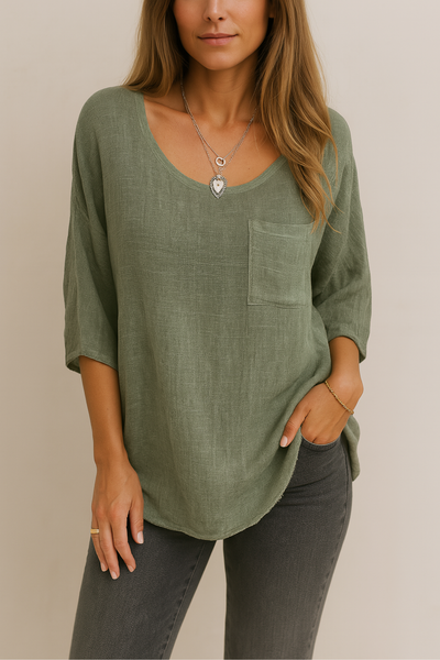 Luna | Chemise décontractée en coton