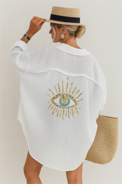 Luna | Chemise à paillettes