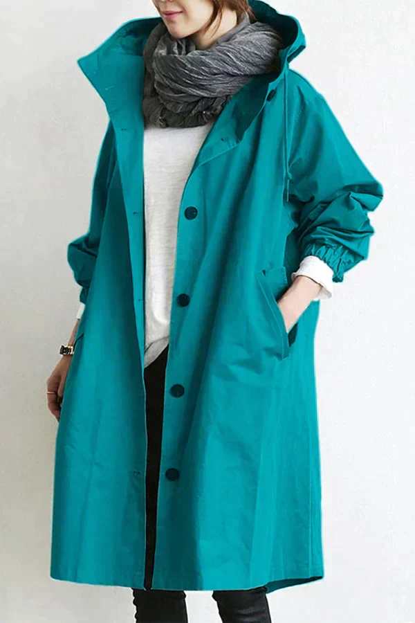 Cléophée™ | Trench-coat long décontracté pour femme