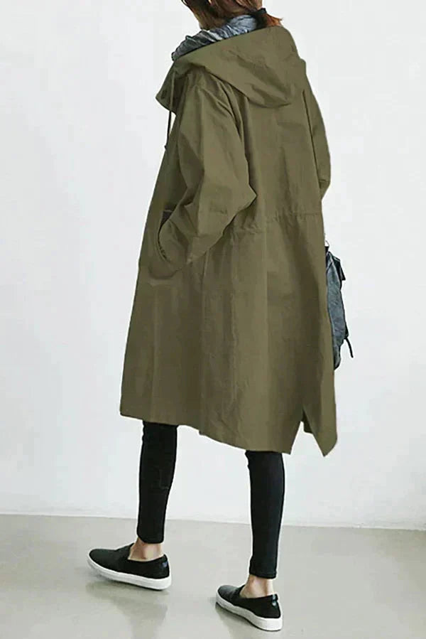 Cléophée™ | Trench-coat long décontracté pour femme