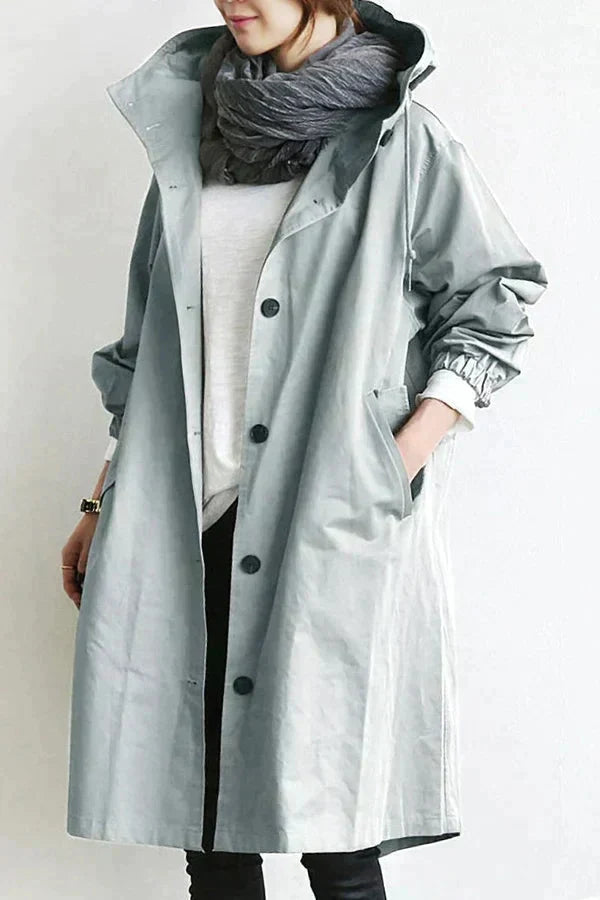 Cléophée™ | Trench-coat long décontracté pour femme