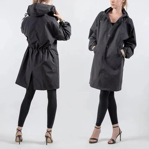 Cléophée™ | Trench-coat long décontracté pour femme