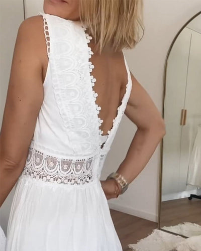 Isis™ | Robe Longue Dentelle Bohème