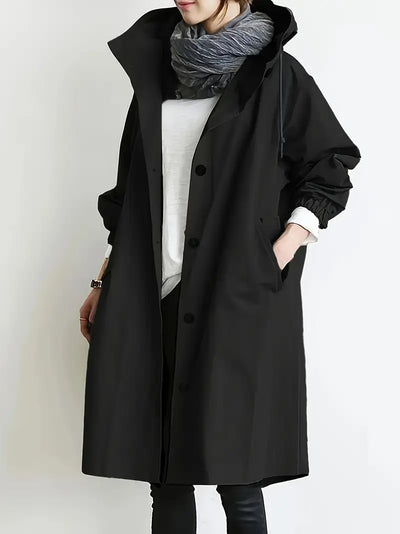 Cléophée™ | Trench-coat long décontracté pour femme