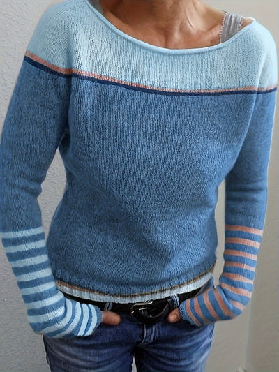 Edmonde™ | Pull Élégant à Rayures