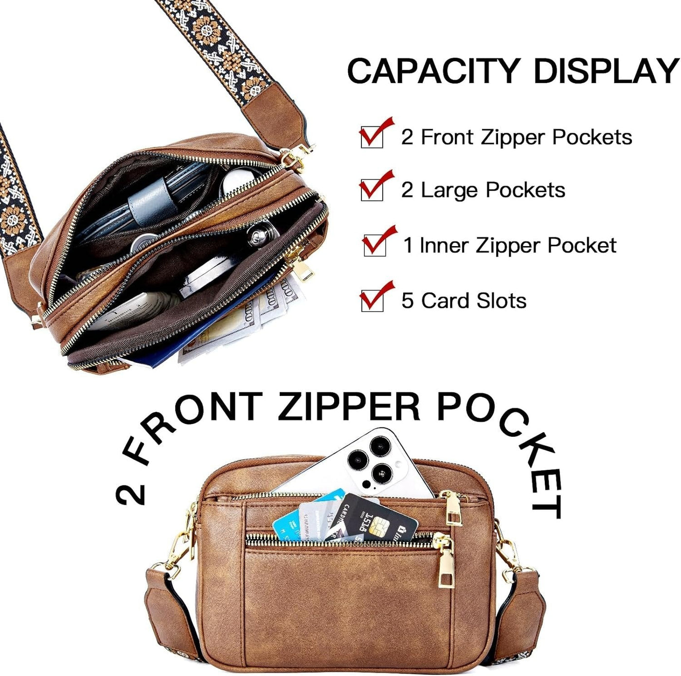 Nicole™ | Sac Bandoulière Chic