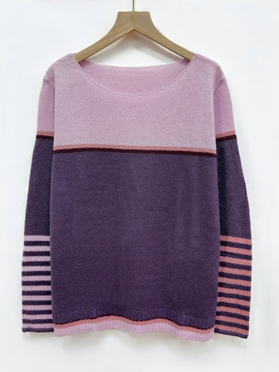 Edmonde™ | Pull Élégant à Rayures
