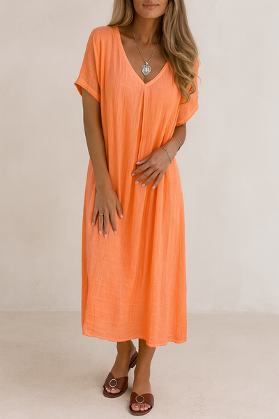 Luna | Robe d'été en lin pour tous les jours