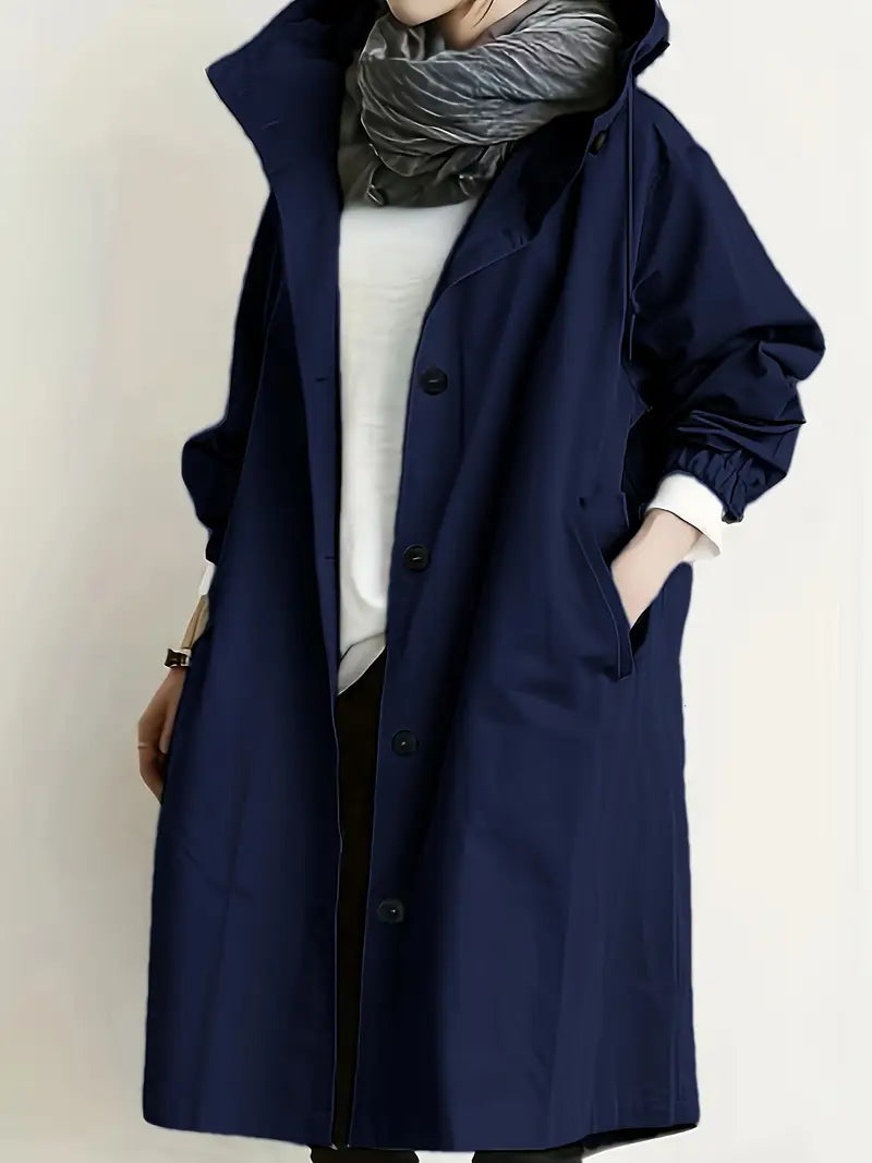 Cléophée™ | Trench-coat long décontracté pour femme