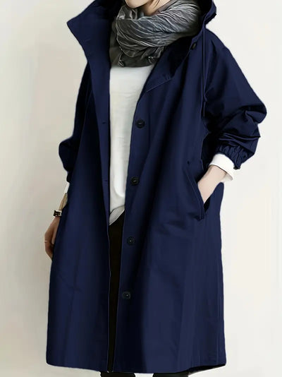 Cléophée™ | Trench-coat long décontracté pour femme