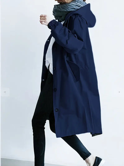 Cléophée™ | Trench-coat long décontracté pour femme