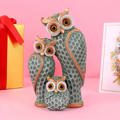 Cassandre™ | Ensemble de statues de hibou