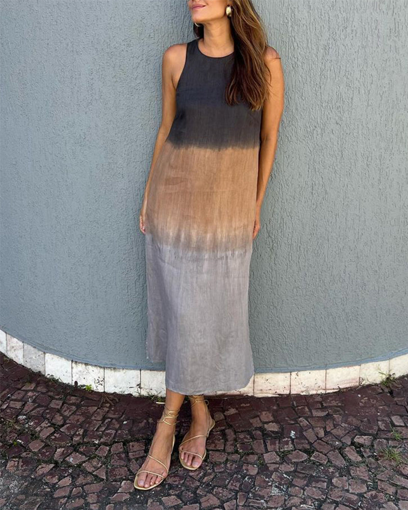 Camille | robe sans manches classique