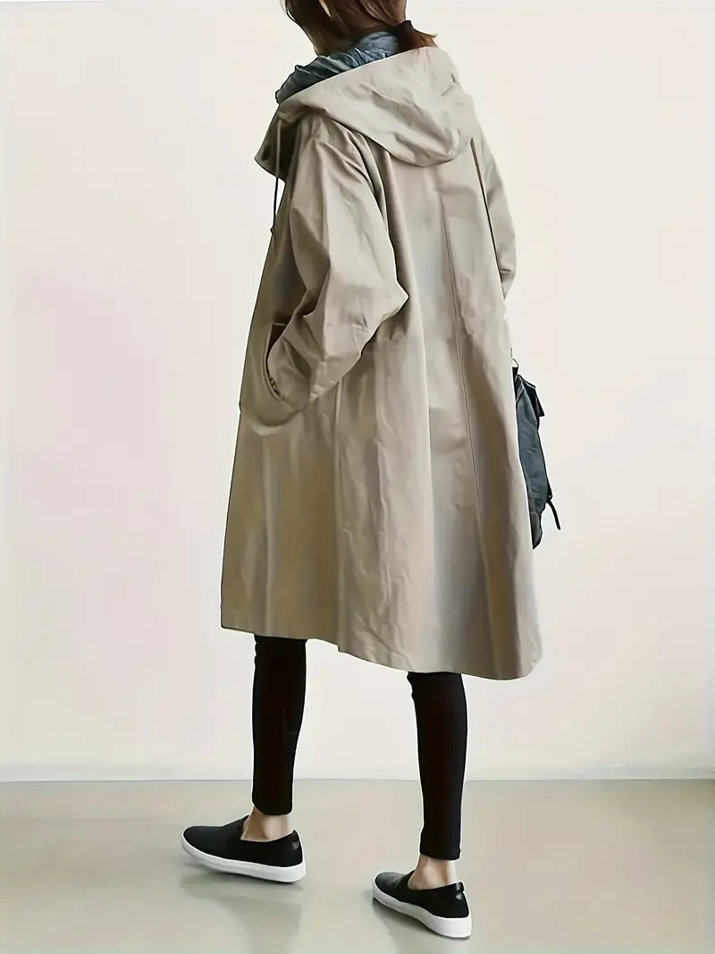 Cléophée™ | Trench-coat long décontracté pour femme