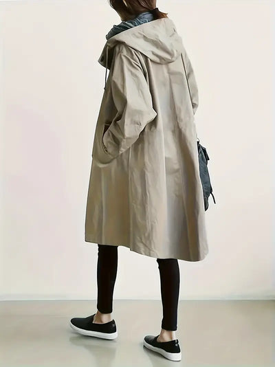 Cléophée™ | Trench-coat long décontracté pour femme